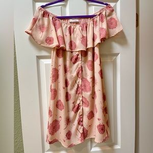 SAGE The Label off the shoulder dress